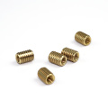 ODM Custom Self Tapping Insert Nut Furniture Wood Brass Threaded Insert for Platic